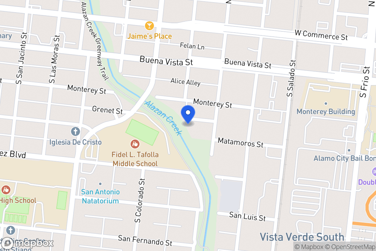 Map of 122  Grenet St