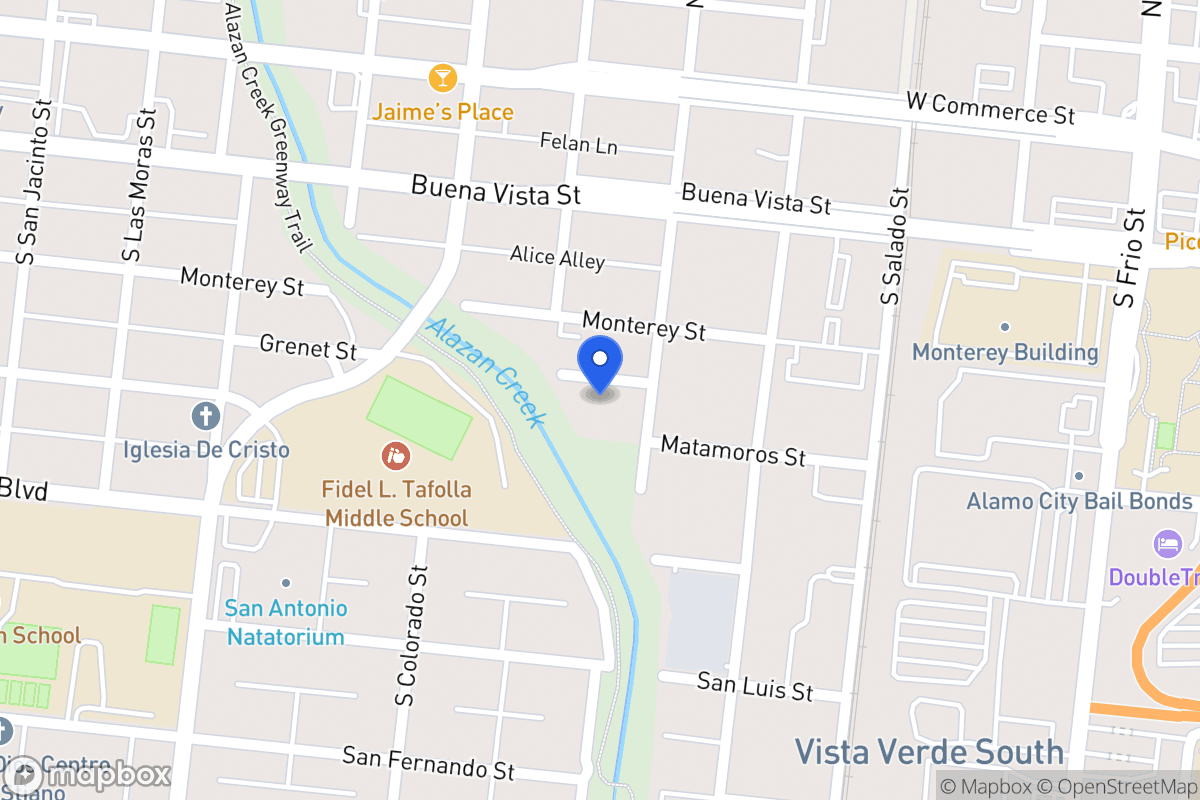Map of 102  Grenet St
