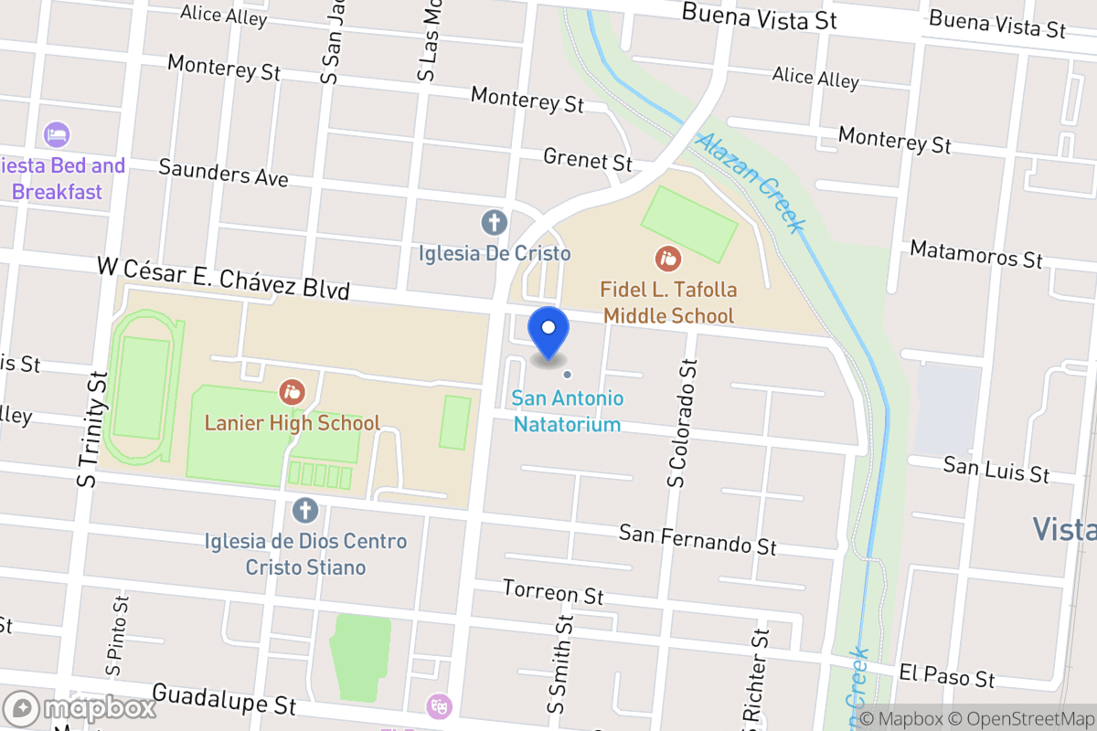 Map of 1430 W Cesar E Chavez Blvd