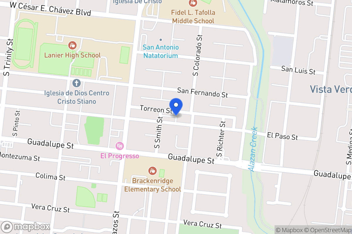 Map of 302 Torreon