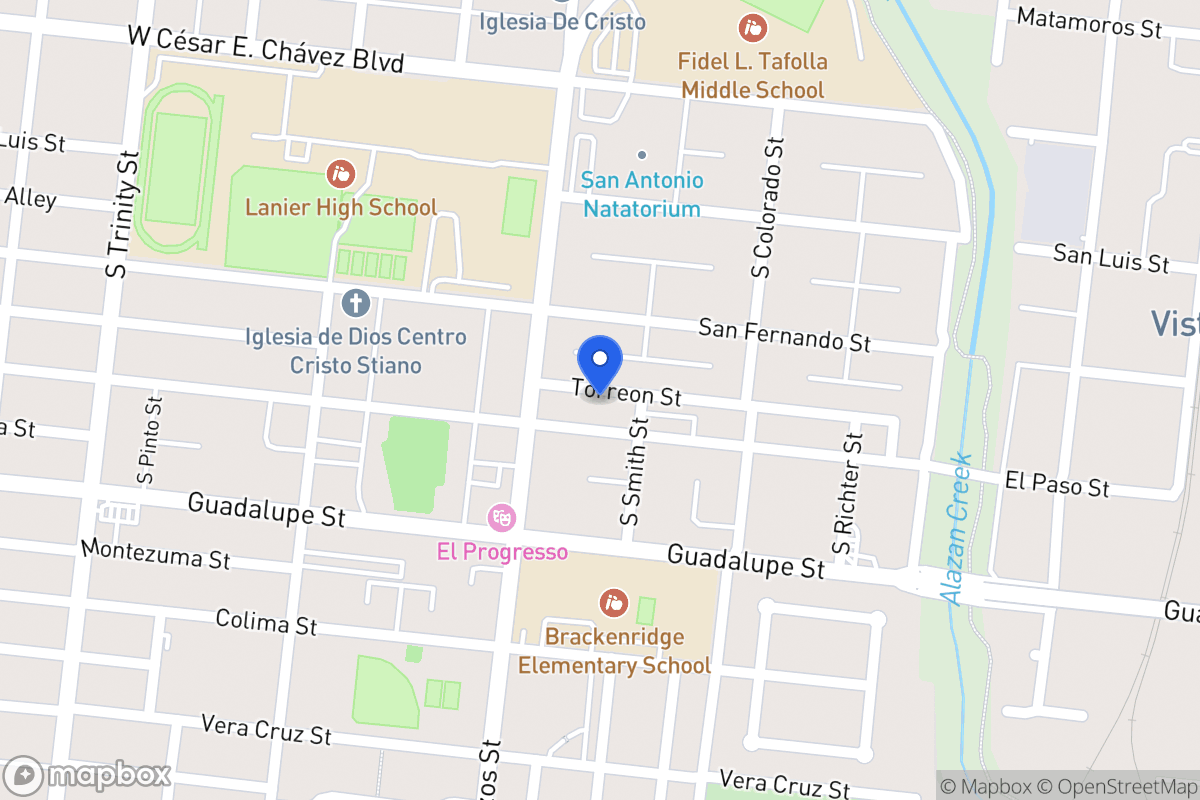 Map of 410  Torreon St