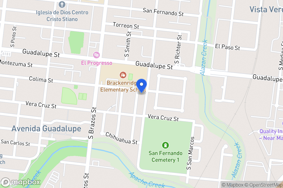 Map of 1002  Julia Ross St