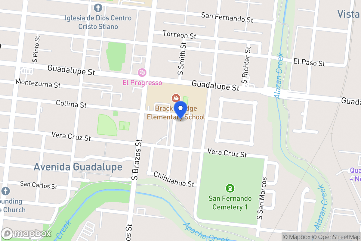 Map of 1002  Guadalupe Ybarra St