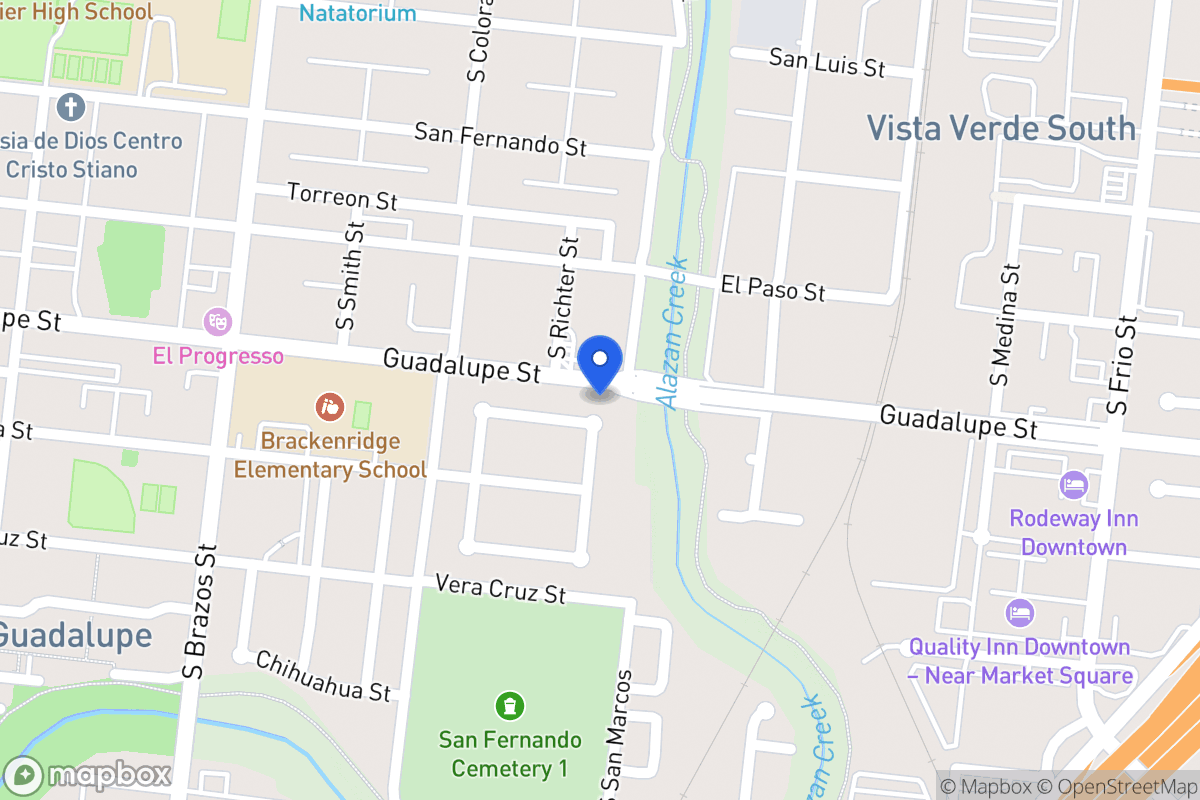 Map of 67  Gus Garcia