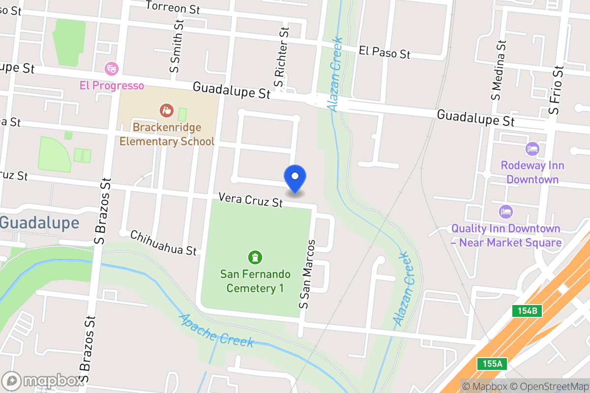 Map of 43  Gus Garcia