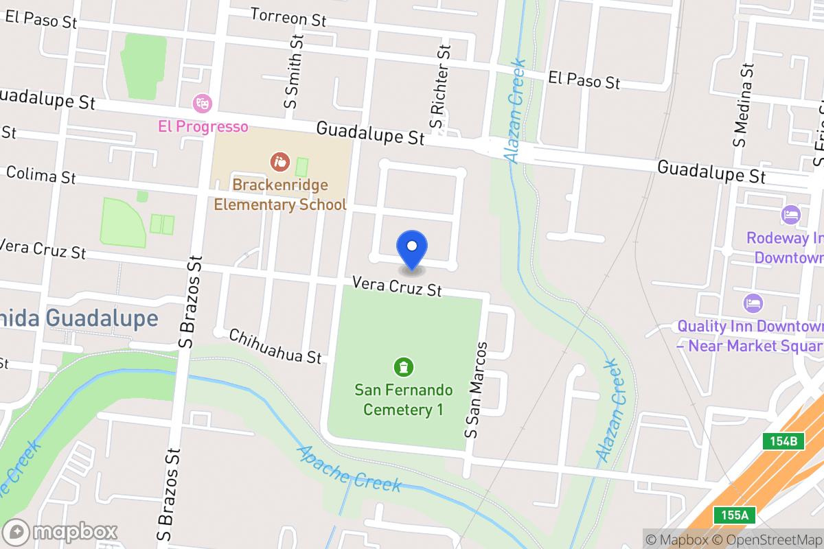 Map of 31  Gus Garcia