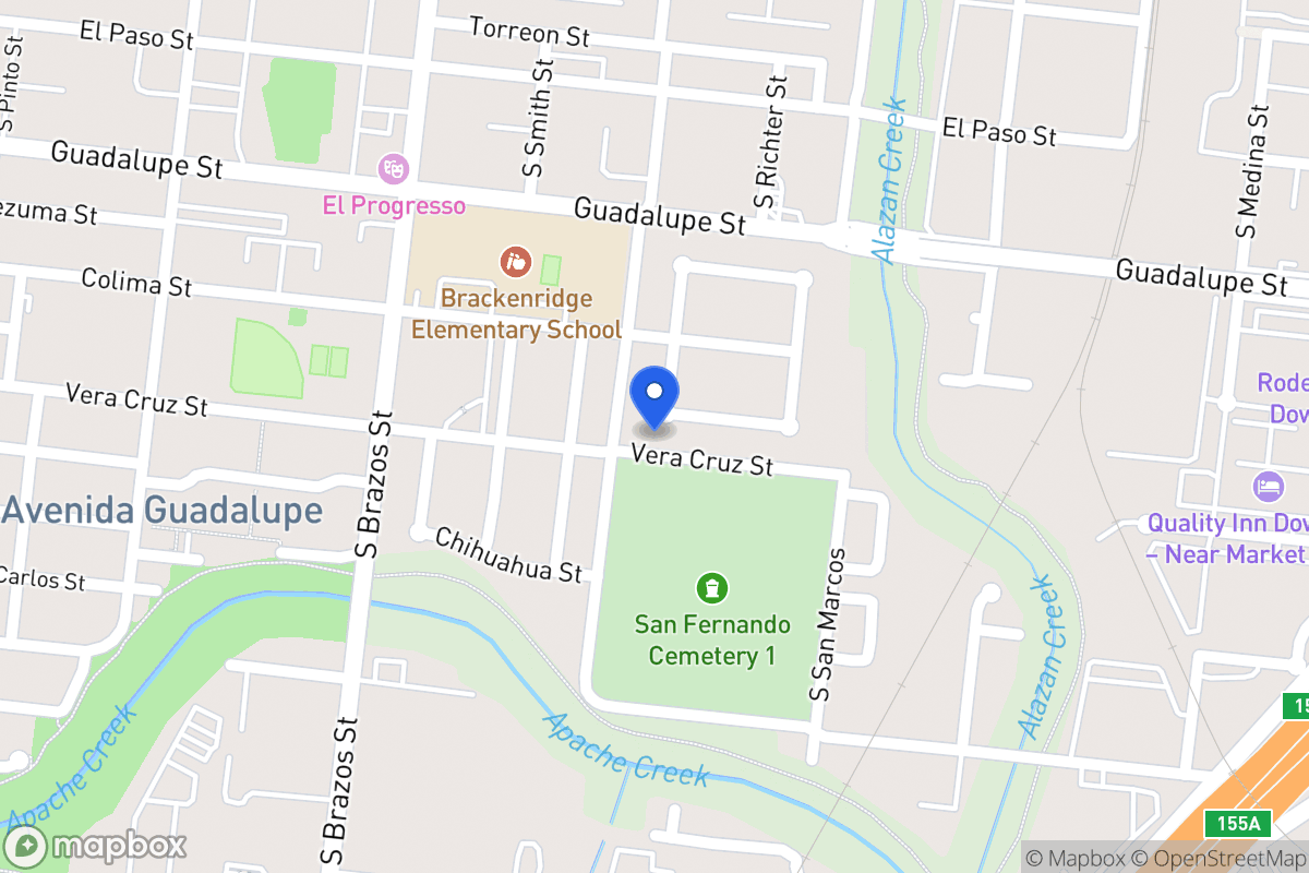 Map of 19  Gus Garcia
