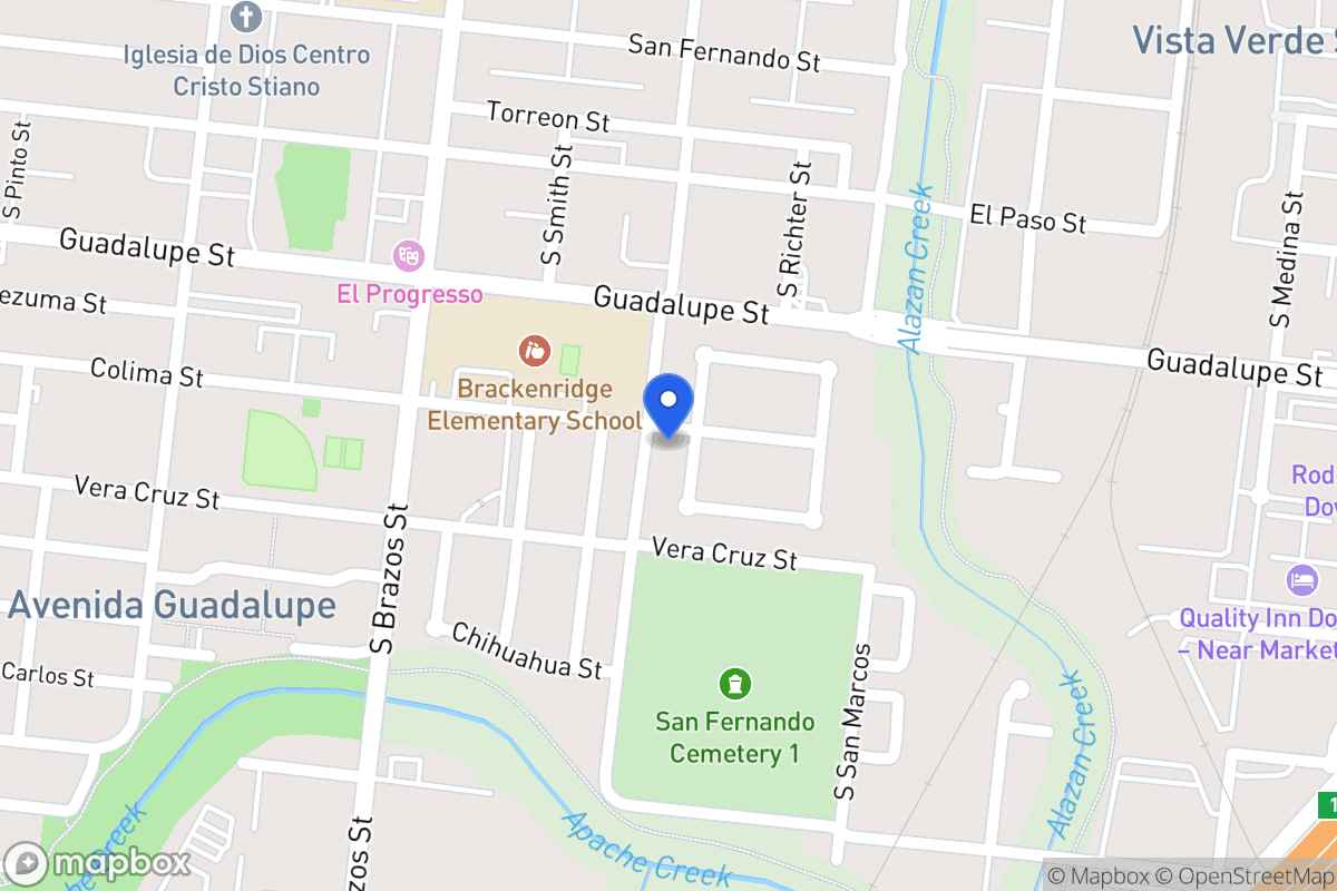 Map of 3  Gus Garcia