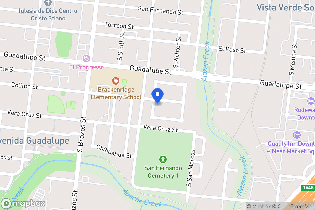 Map of 818  Colima St