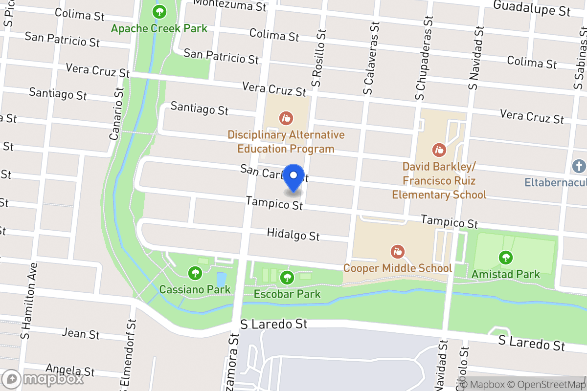 Map of 2003  Tampico St
