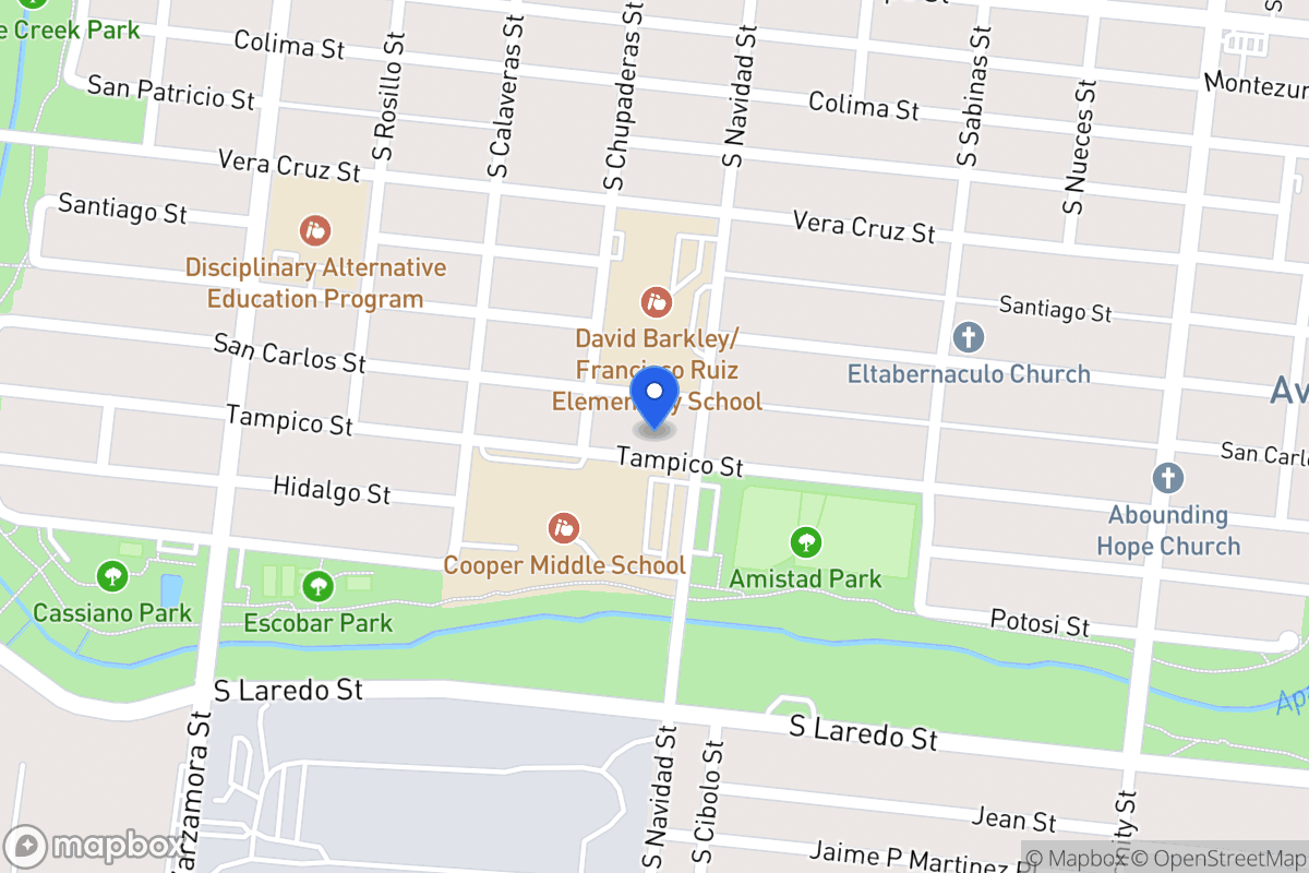 Map of 1707  Tampico St