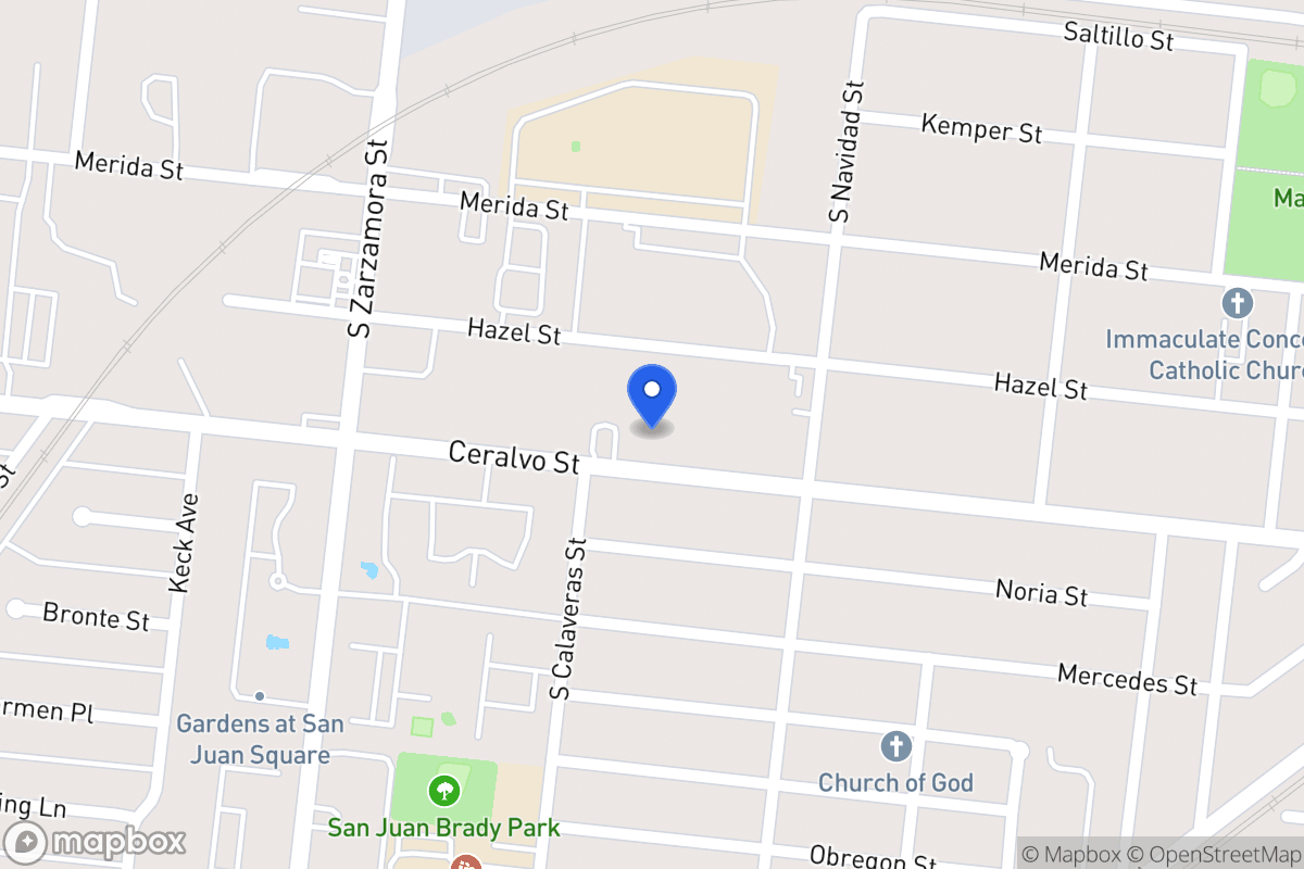 Map of 535  Ceralvo St