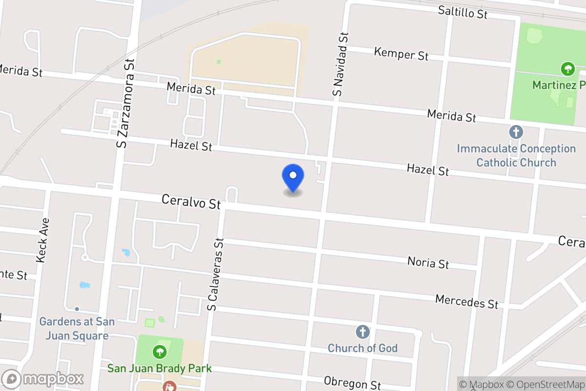 Map of 515  Ceralvo St