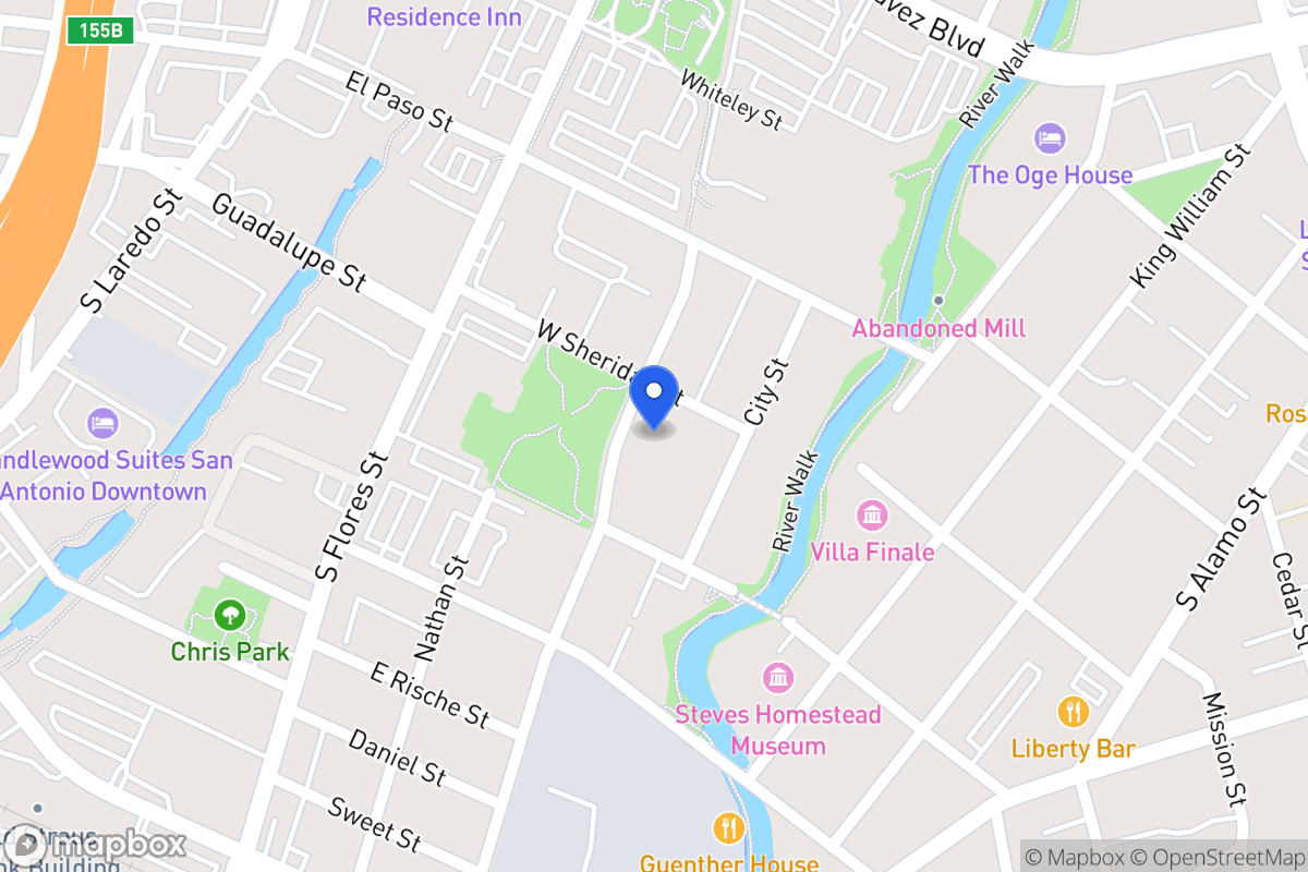 Map of 810 S Main Ave