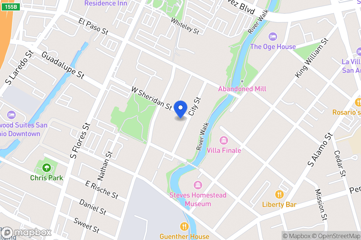 Map of 324 W Sheridan