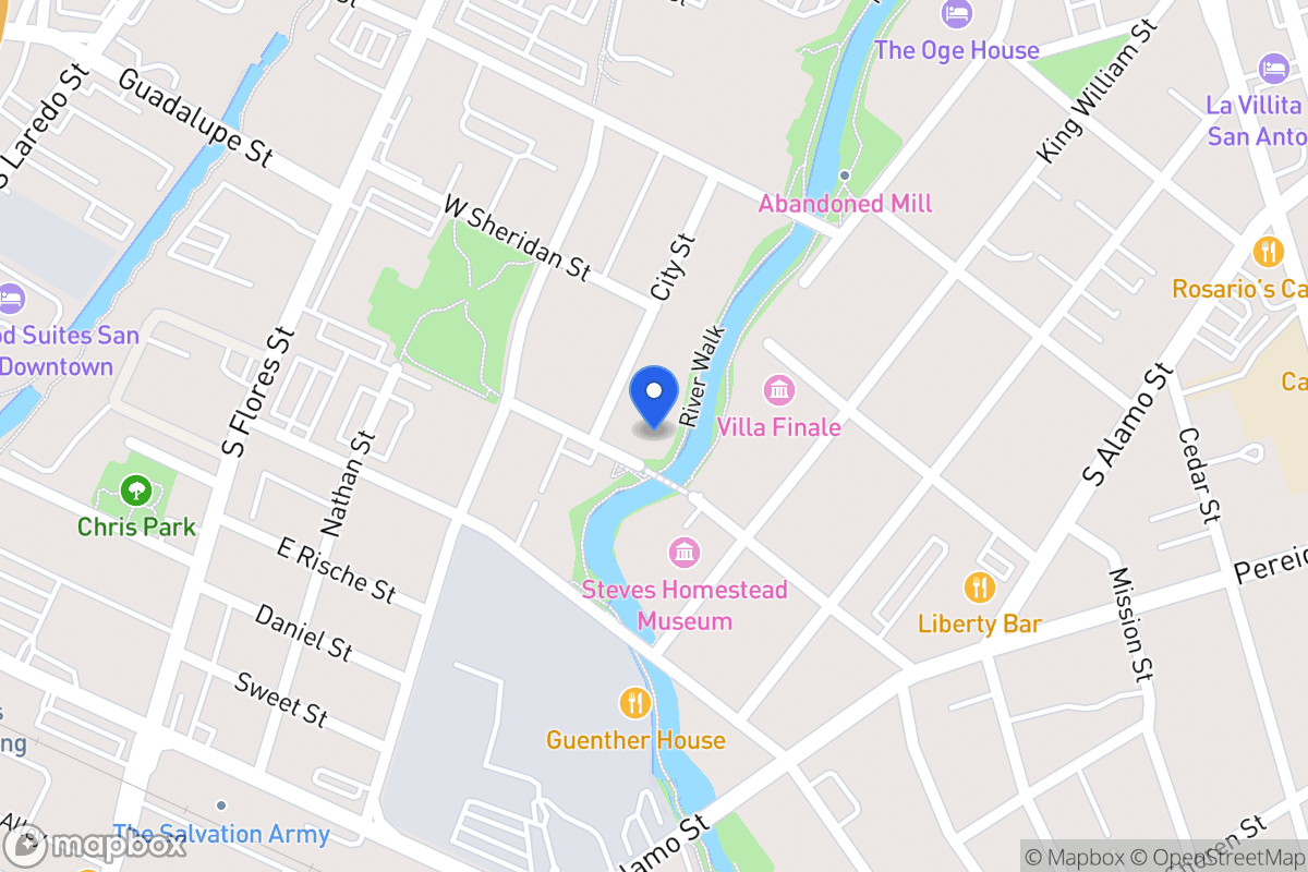 Map of 103 W Johnson