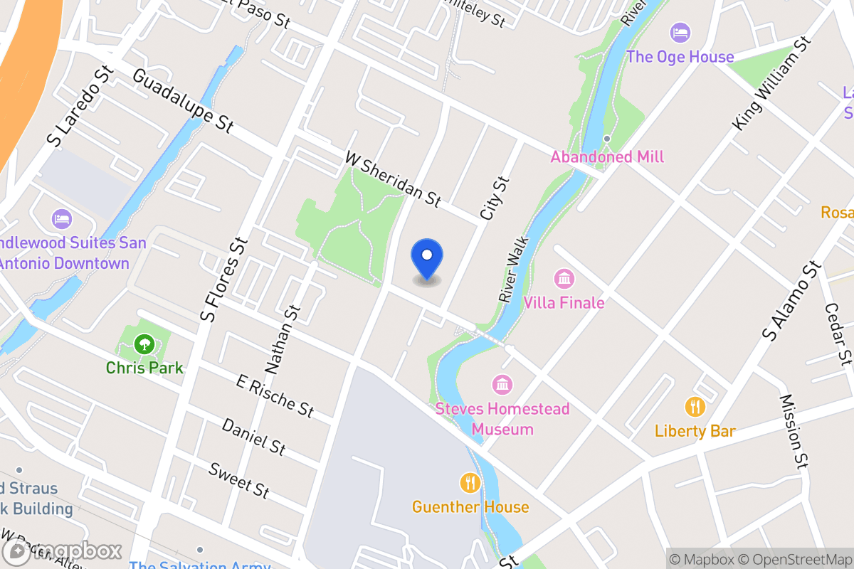 Map of 207 W Johnson