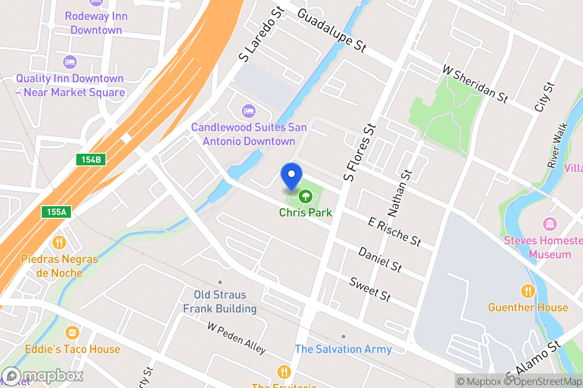 Map of 121  Camp St