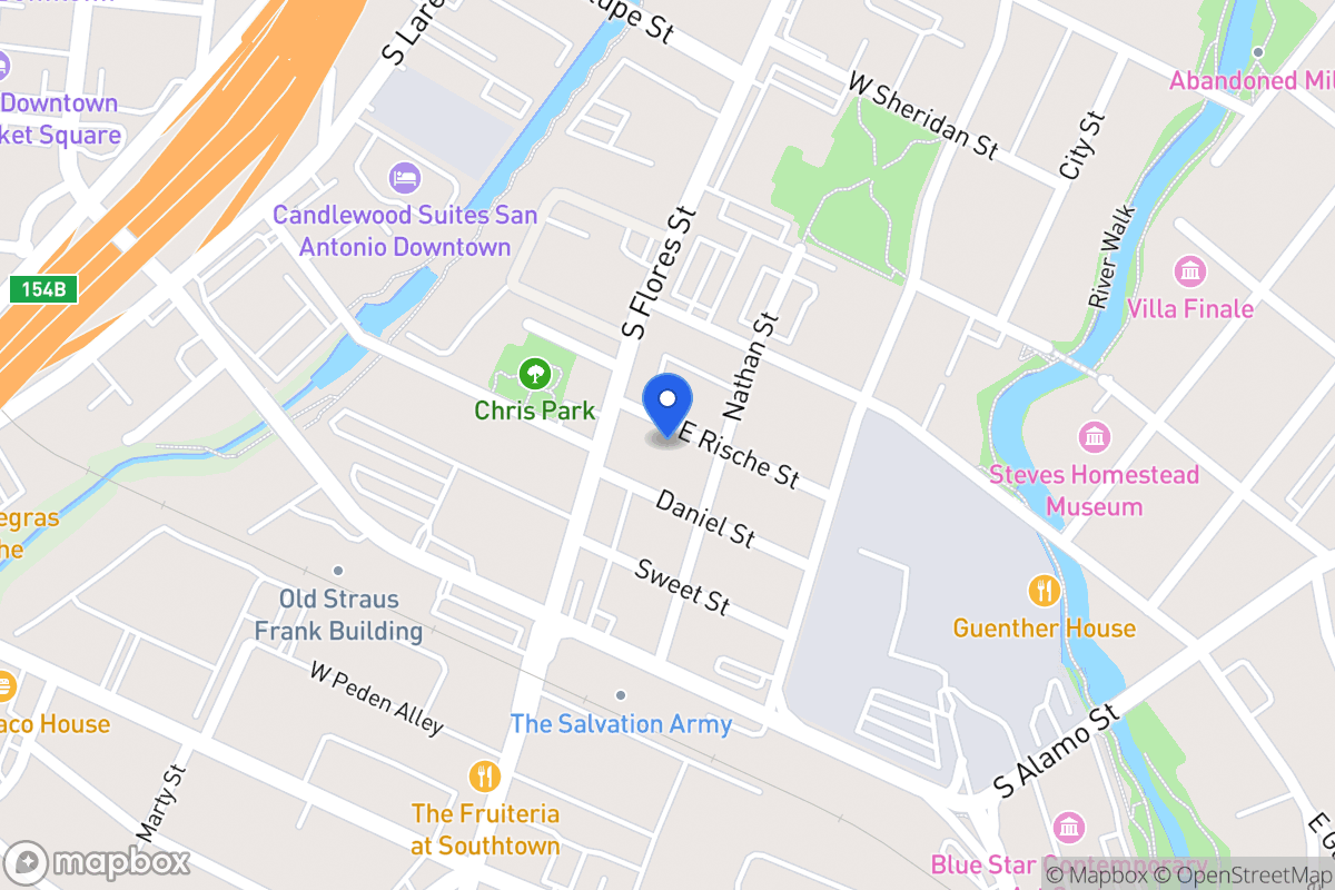 Map of 114 E Rische