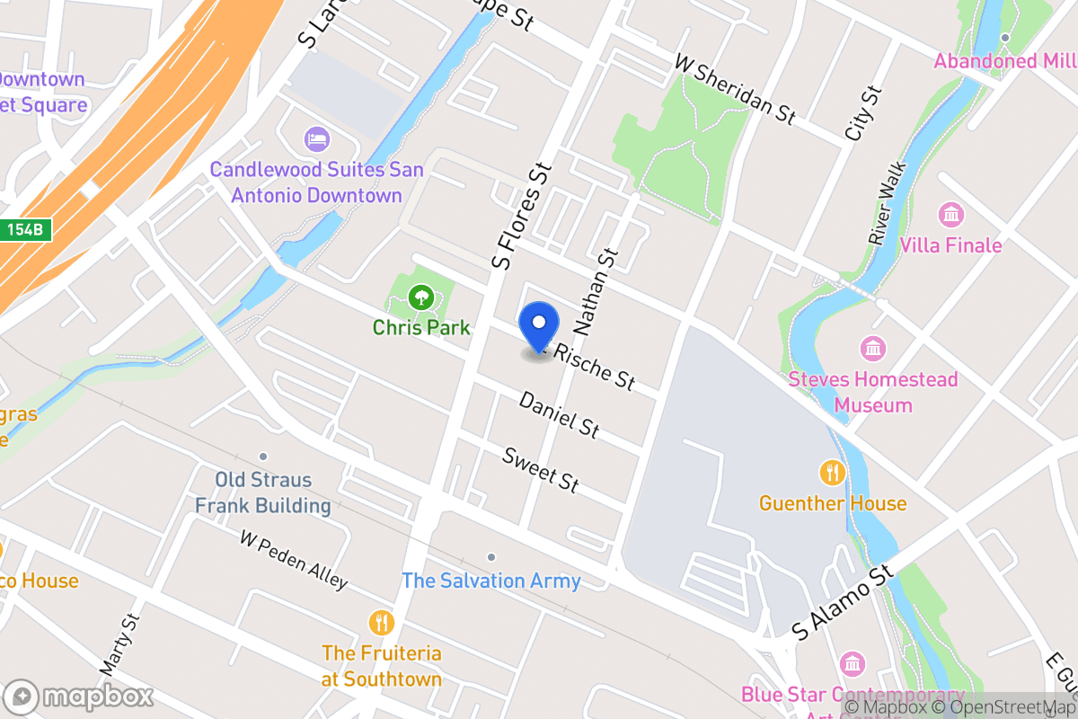 Map of 118 E Rische