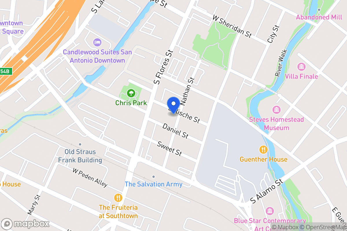 Map of 124 E Rische
