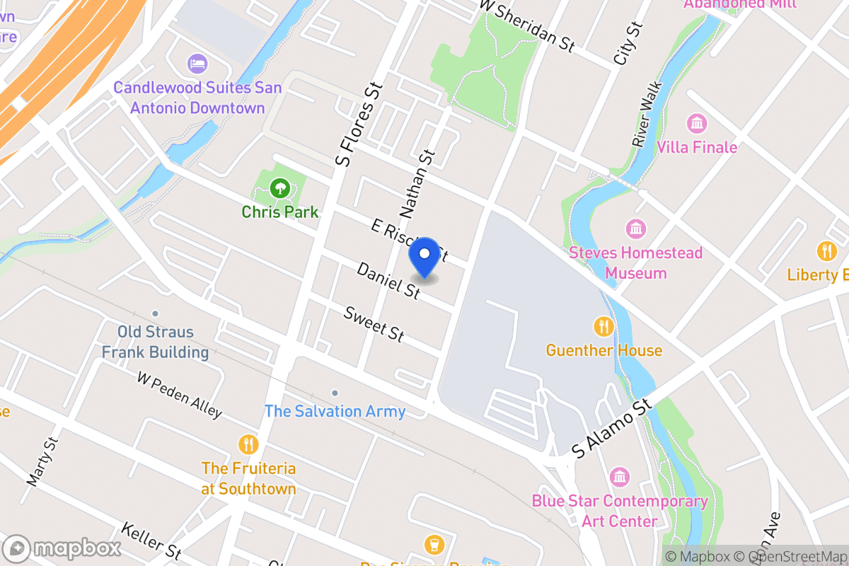 Map of 215  Daniel St
