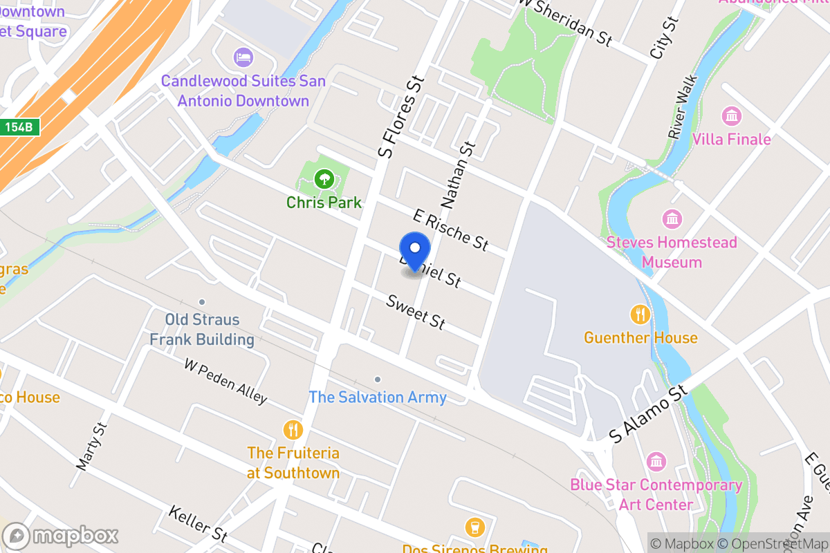 Map of 126  Daniel St