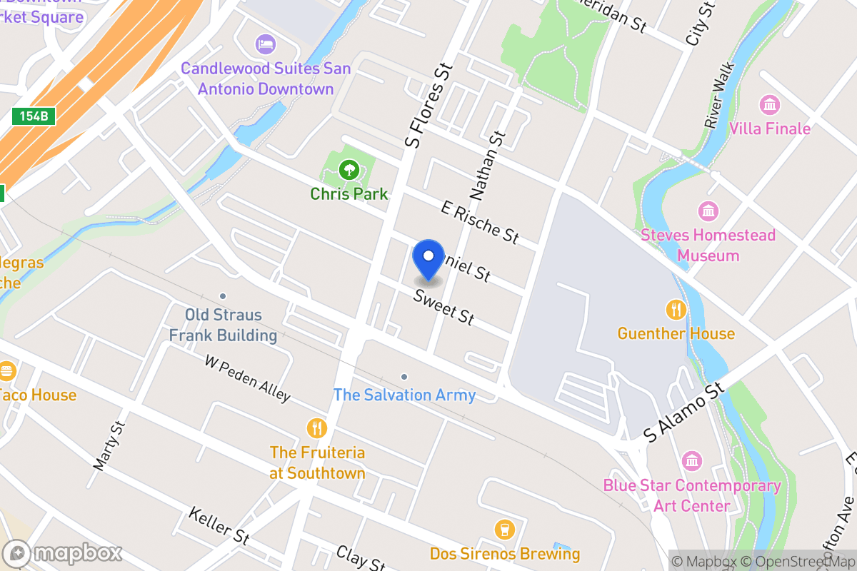 Map of 119  Sweet