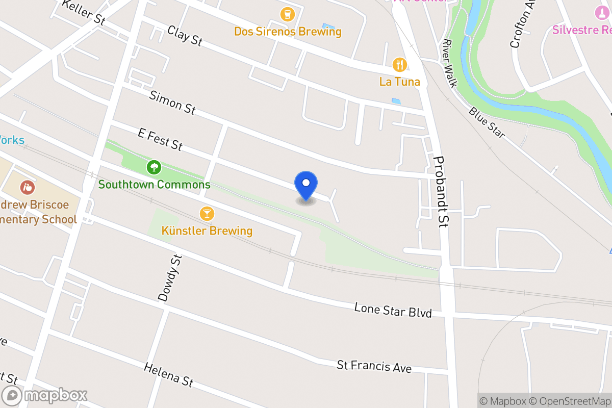 Map of 426 E Fest St