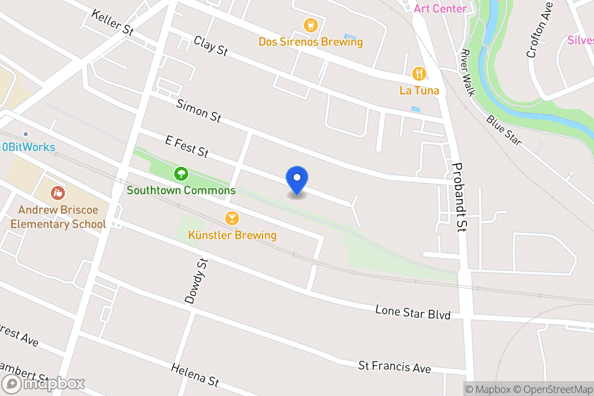 Map of 334 E Fest St