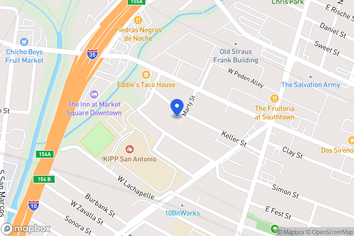 Map of 302  Keller