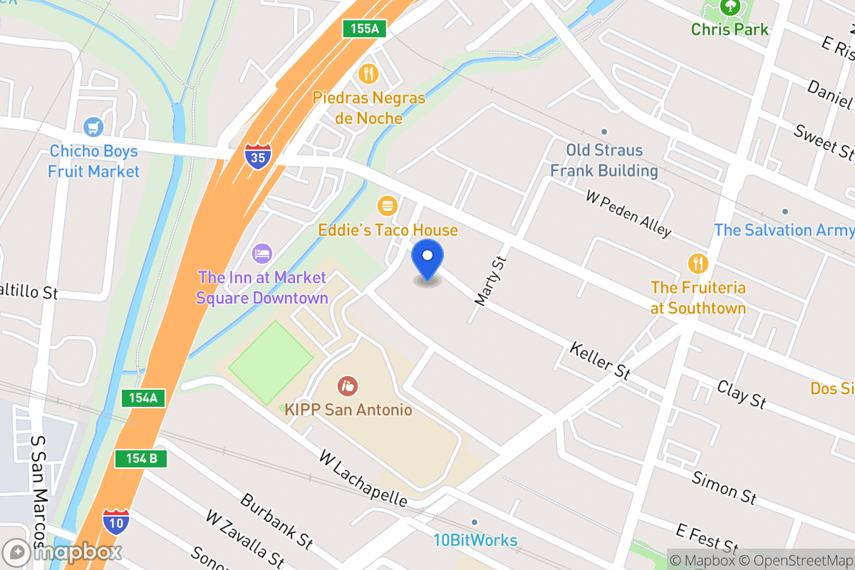 Map of 310  Keller