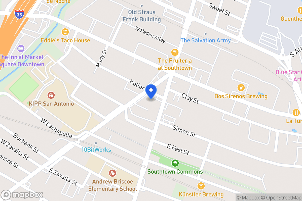 Map of 110  Keller
