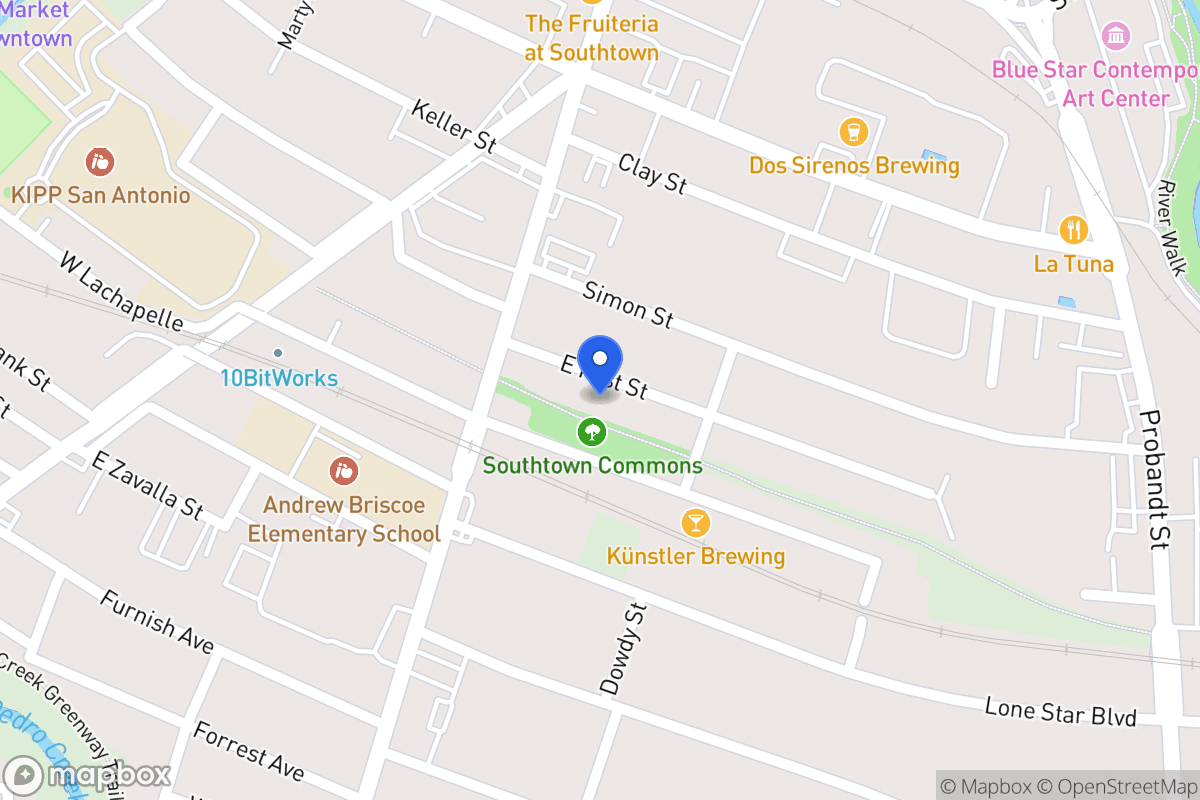 Map of 202 E Fest St