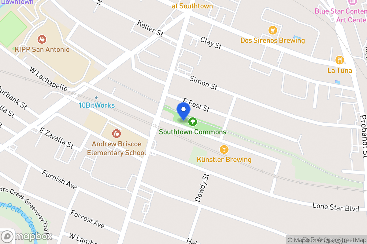 Map of 119 E Lachapelle