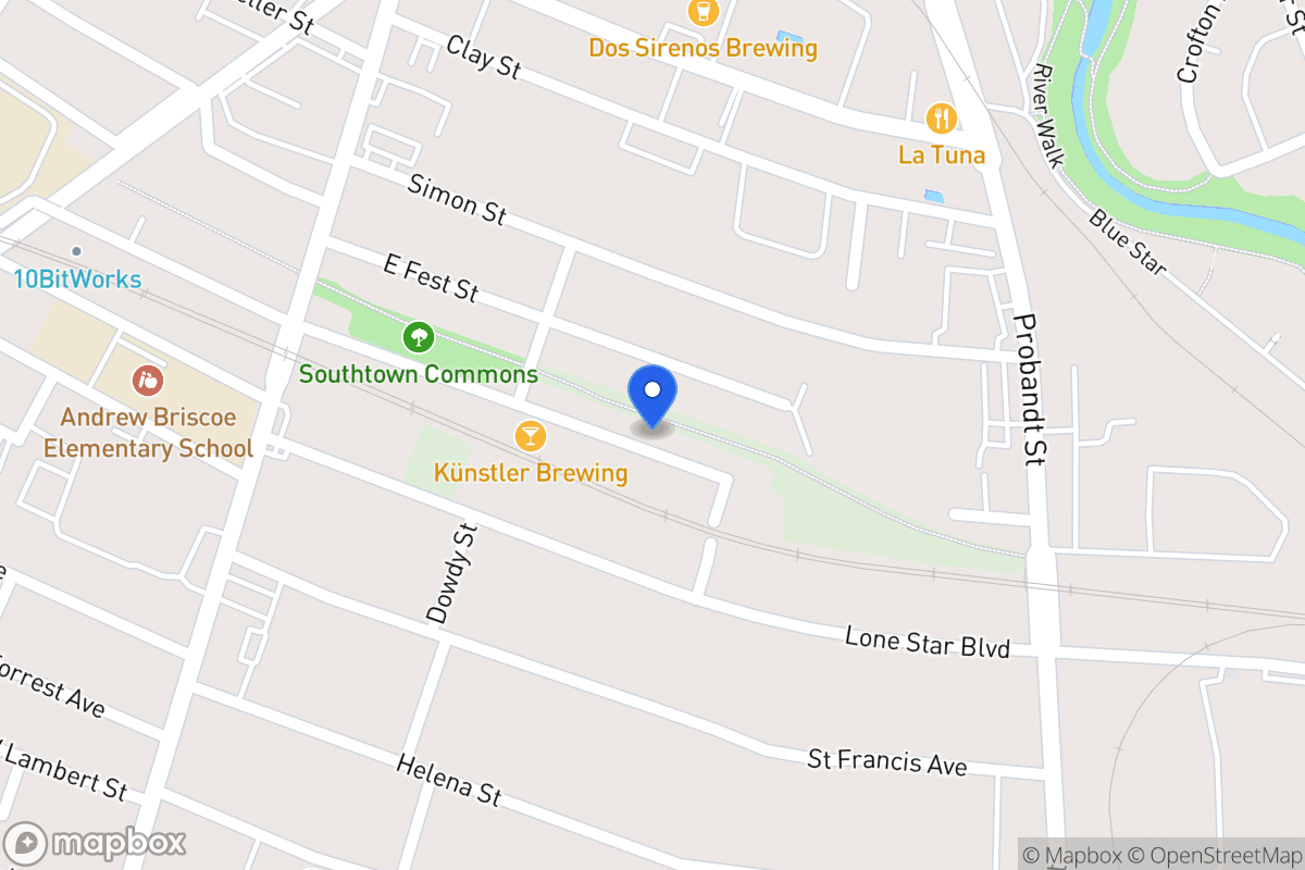 Map of 403 E Lachapelle