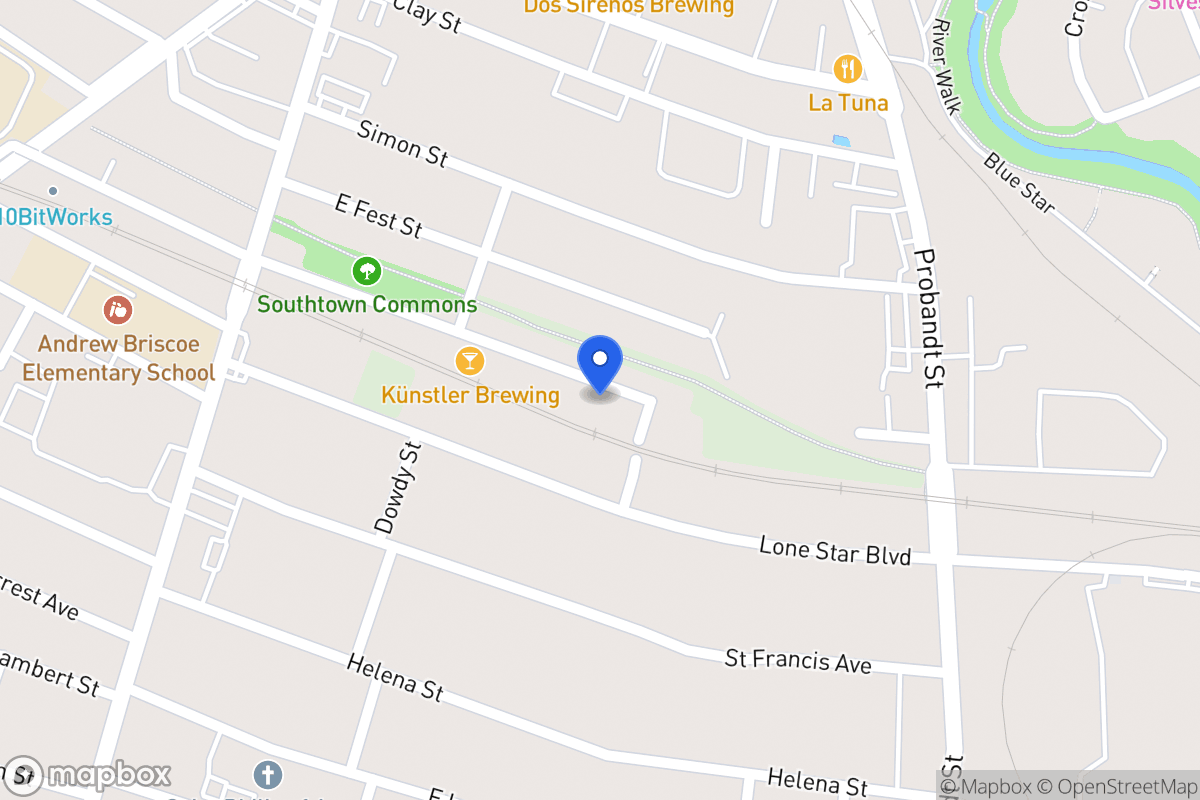 Map of 402-416 E La Chappelle