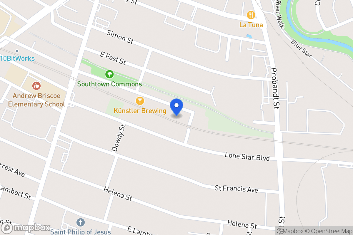 Map of 133  Ellis Bean