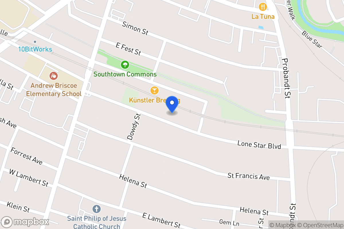 Map of 227  Lone Star Blvd