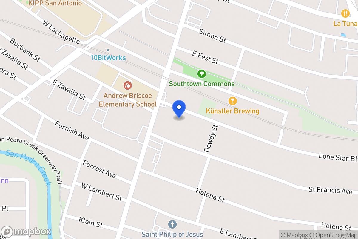 Map of 118  Lone Star Blvd
