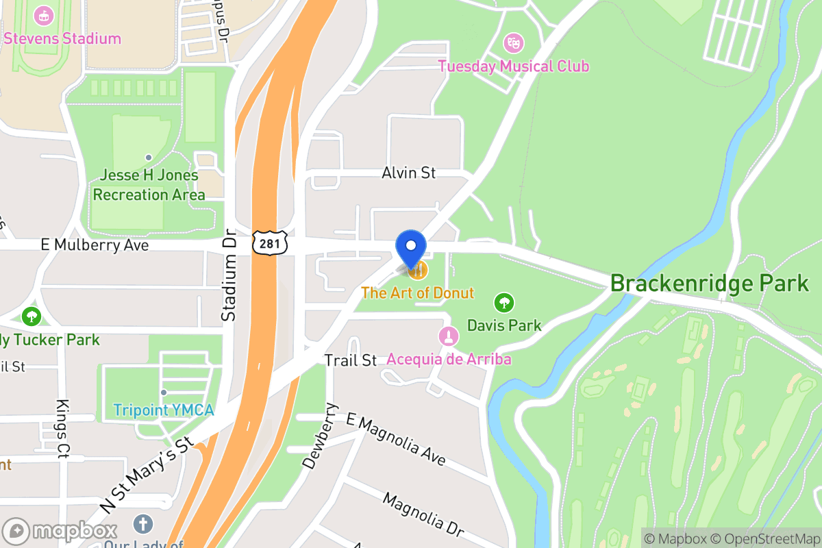 Map of 3440 N Saint Marys St