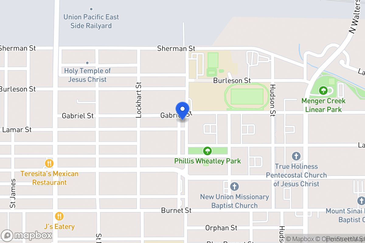 Map of 1331 N Gevers St