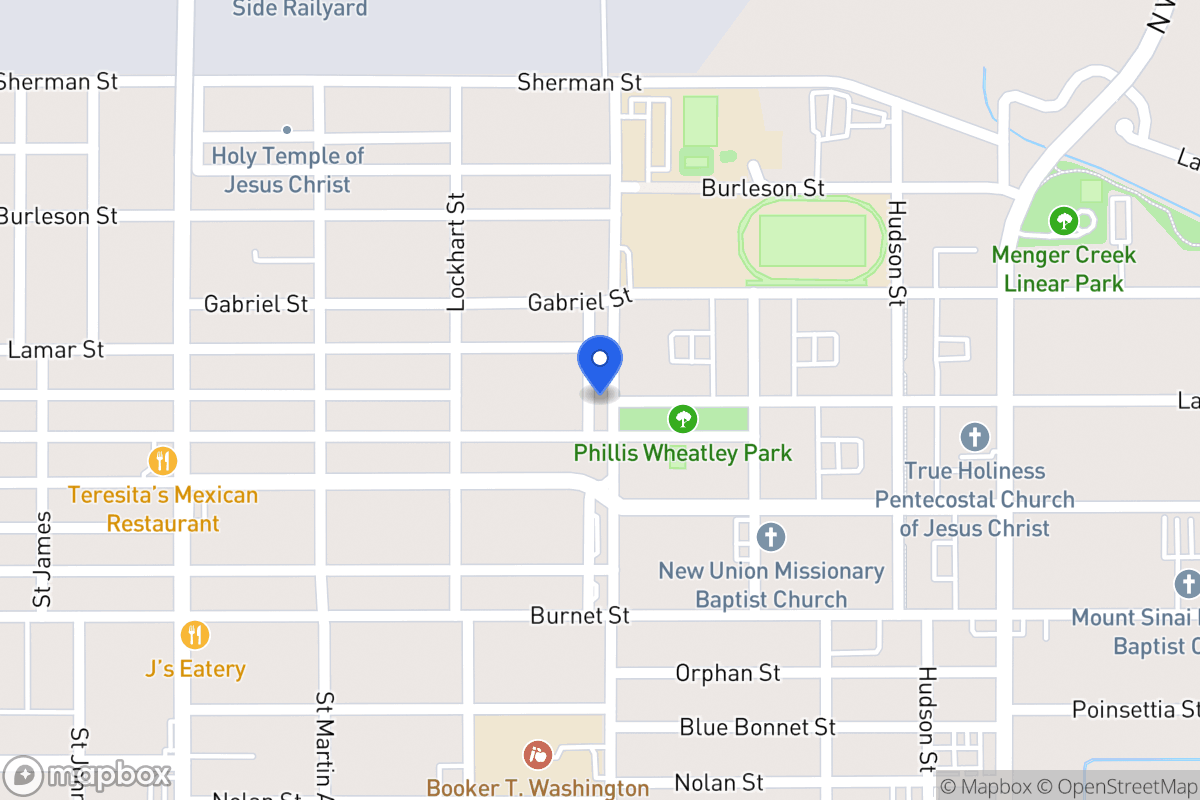 Map of 1311 N Gevers St