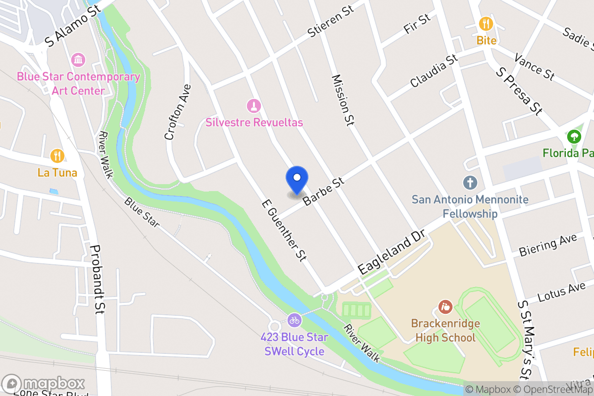 Map of 427  Wickes St