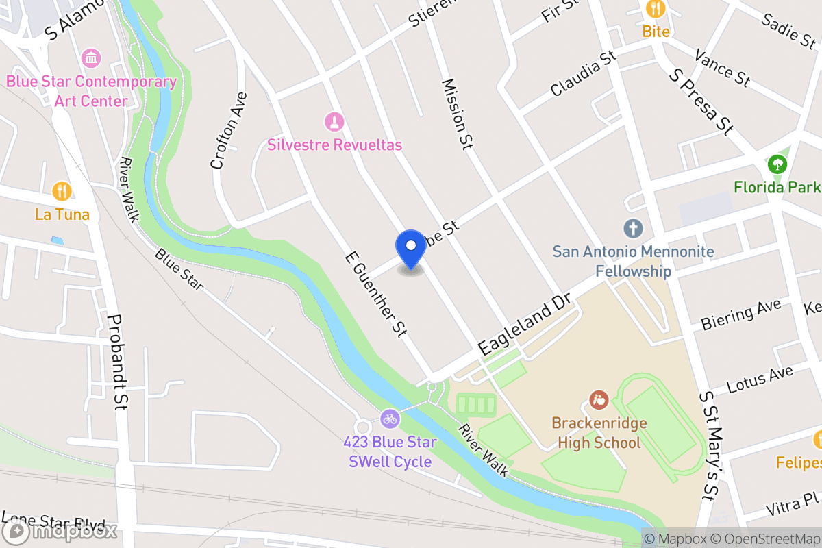 Map of 505  Wickes St