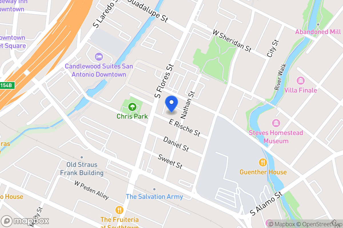 Map of 115 E Rische