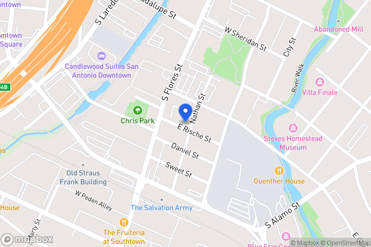 Map of 133 E Rische