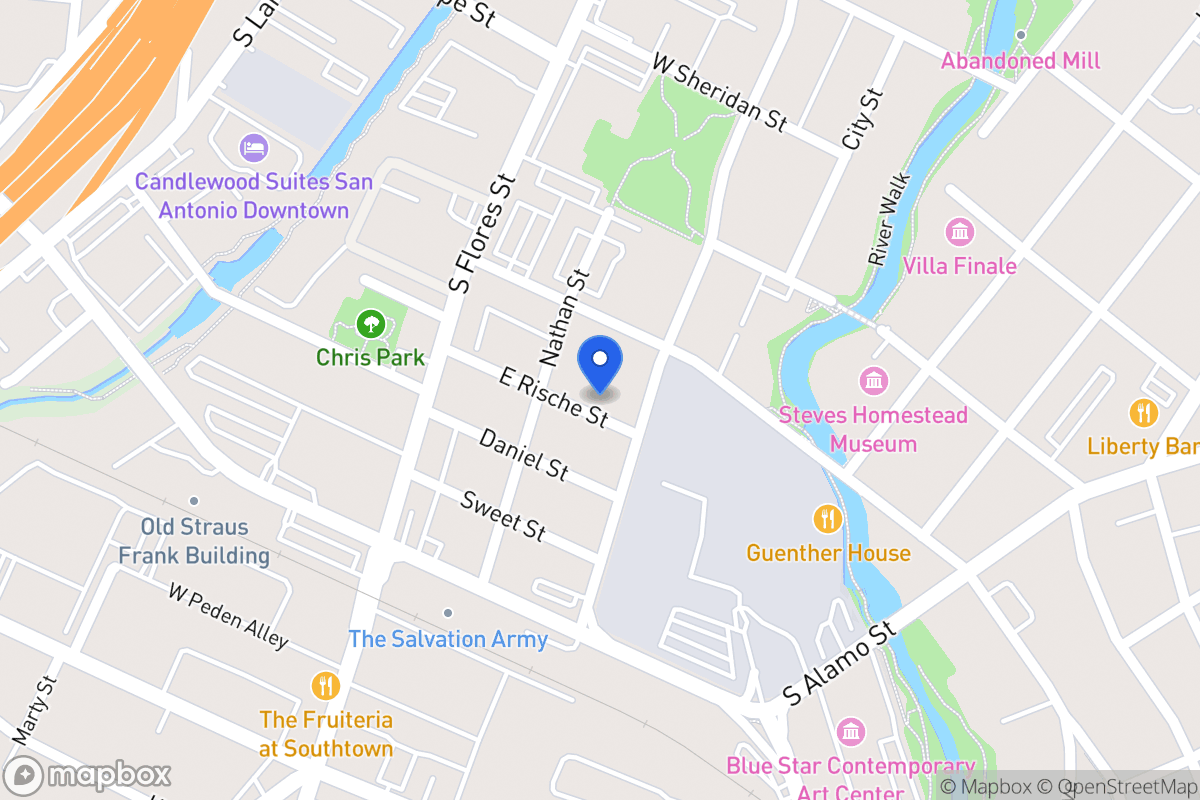 Map of 217 E Rische