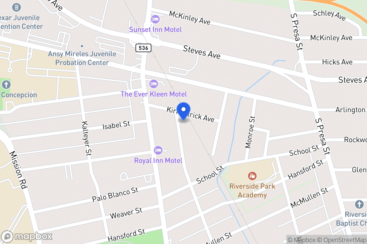 Map of 202  Kirkpatrick Ave