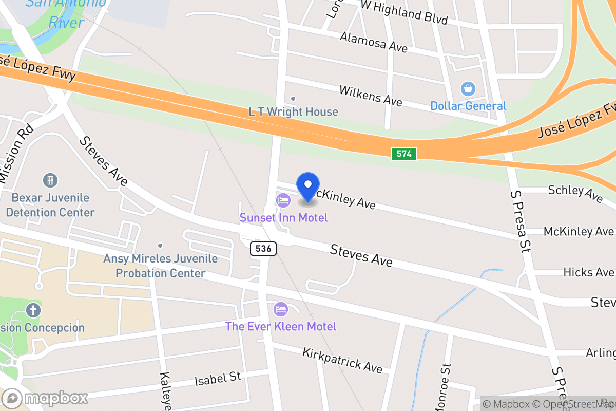 Map of 318  Mckinley Ave